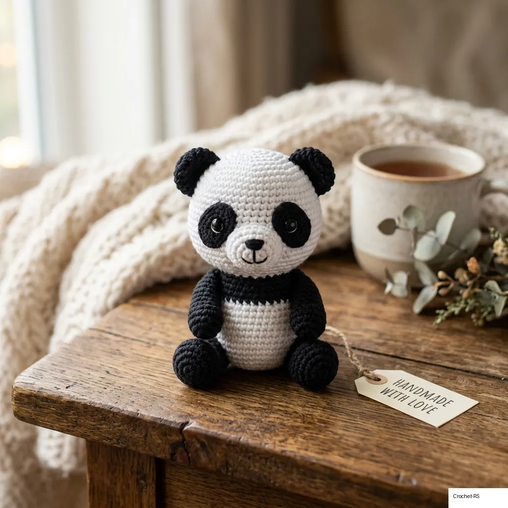 Crochet Baby Panda Amigurumi
