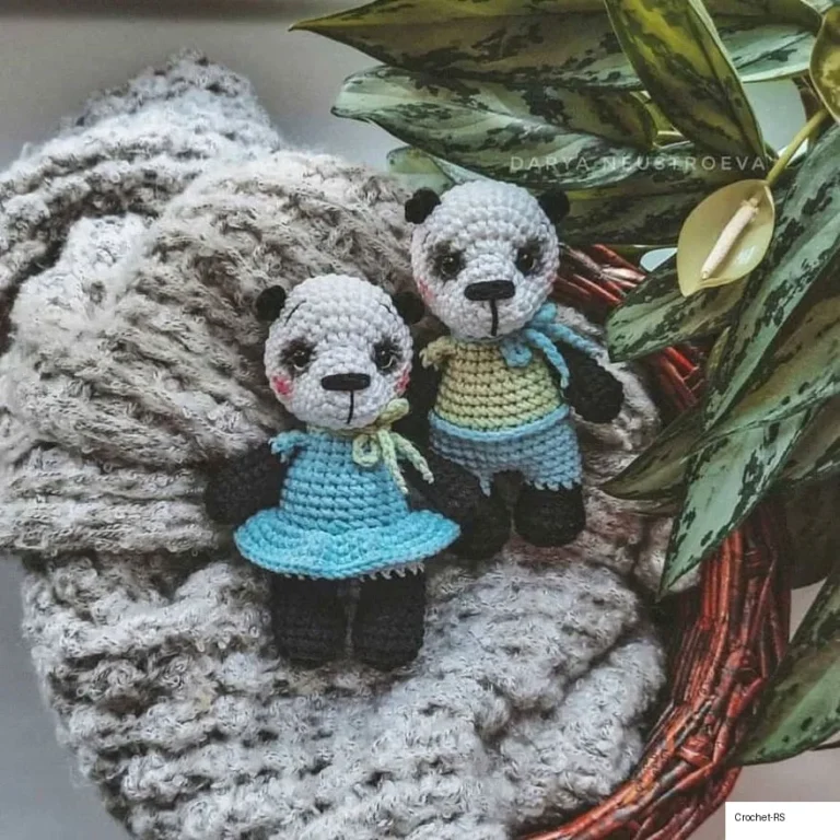 Amigurumi Little Panda Free Pattern