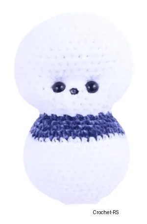 Crochet Baby Panda Body