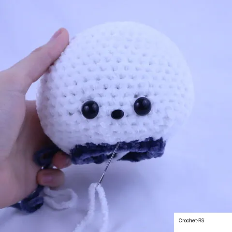 Crochet Baby Panda Arms and Legs